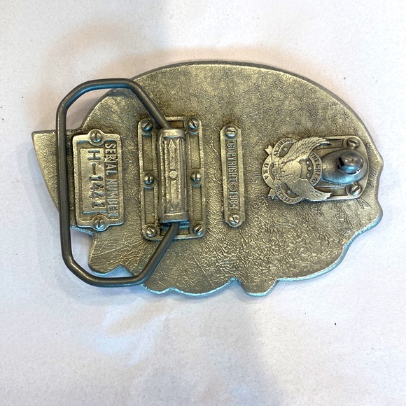 Vintage “I’d rather be bowling” belt buckle - Picture 2 of 3